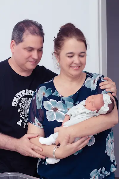 Parents with newborn