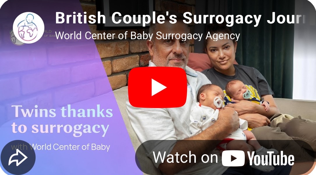 Die Leihmutterschaftsreise eines britischen Paares in der Ukraine